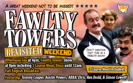 Fawlty Towers Revisited Weekend 21/09/2024, Swansea, Wales, United Kingdom