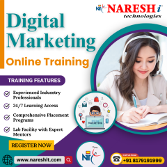 Best Digital Marketing Online Training Institute In Hyderabad | NareshIT