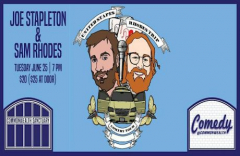 Comedy @ Commonwealth Presents: JOE STAPLETON AND SAM RHODES