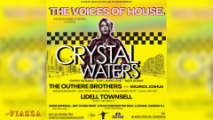 The Voice of House Music at The Piazza w/Crystal Waters