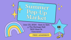 Summer Pop-Up Market – Hosted by Made in the 604