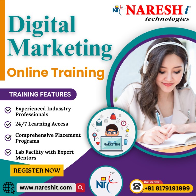 Best Digital Marketing Online Training Institute In Ameerpet | NareshIT, Online Event
