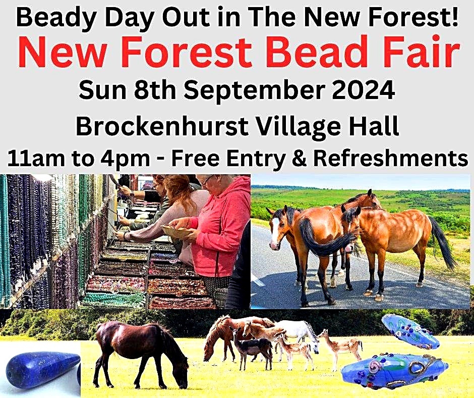 New Forest Bead Fair, Brockenhurst, England, United Kingdom