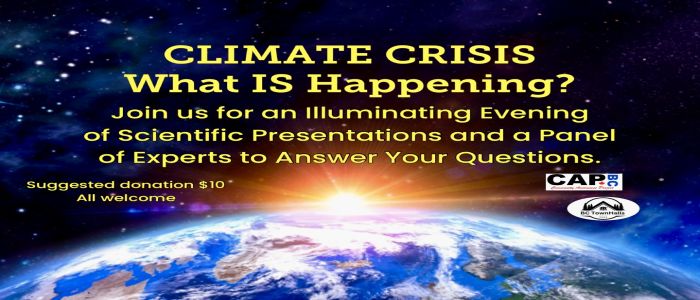Got CLIMATE Concerns? Ask Questions and Get Answers. Thursday, May 30th. By donation., Victoria, British Columbia, Canada