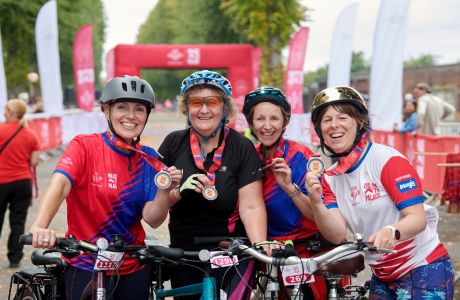 Palace to Palace Cycle for The Prince's Trust, London, England, United Kingdom
