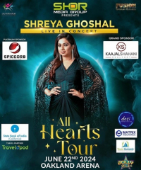 Shreya Ghoshal Live Concert In Bay Area 2024