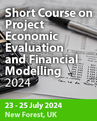 Short Course on Project Economic Evaluation and Financial Modelling, Southampton, Hampshire, United Kingdom