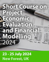 Short Course on Project Economic Evaluation and Financial Modelling