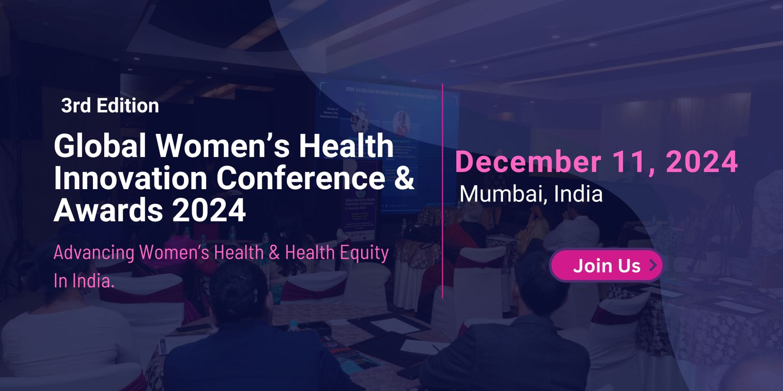 Global Women's Health Innovation Conference & Awards 2024 (3rd edition), Mumbai suburban, Maharashtra, India