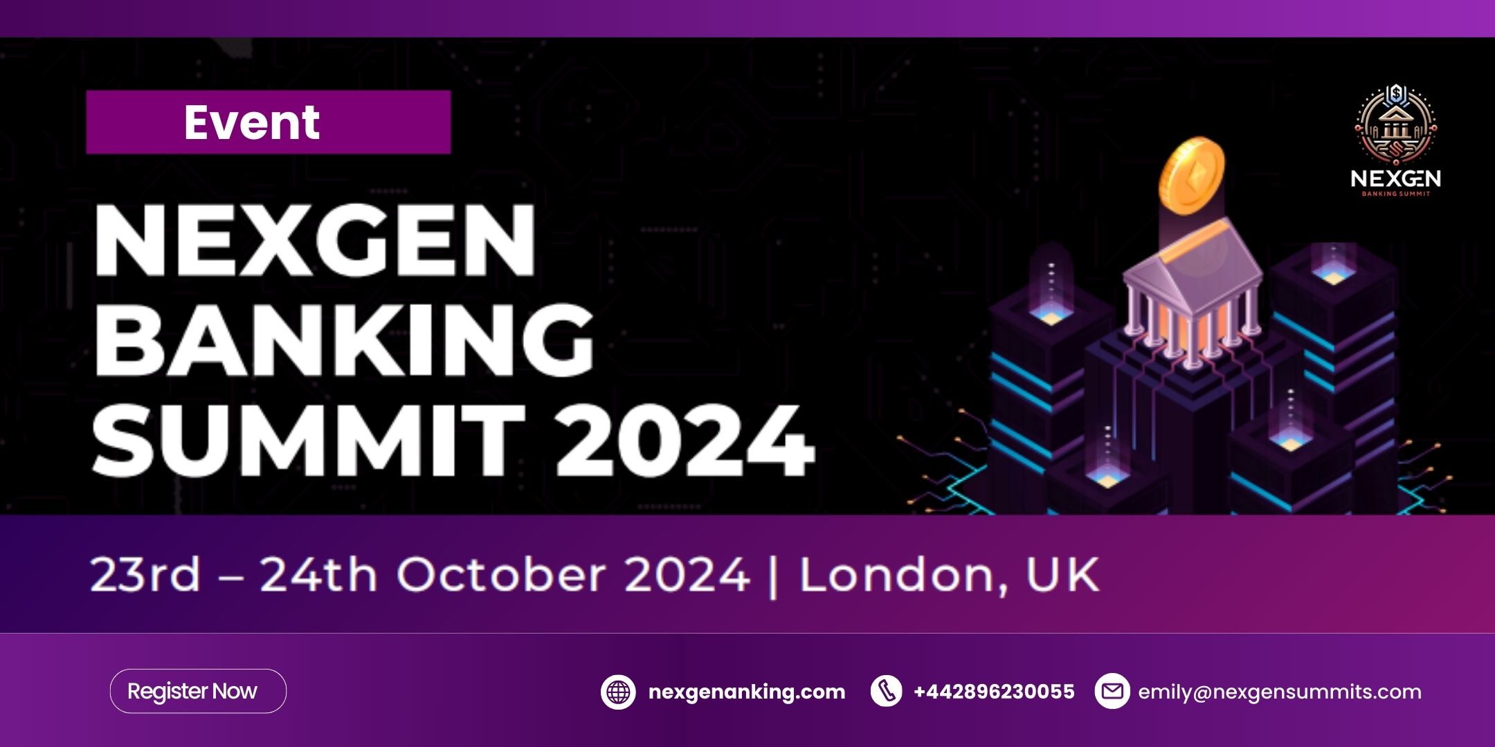 NexGen Banking Summit 2024, London, United Kingdom