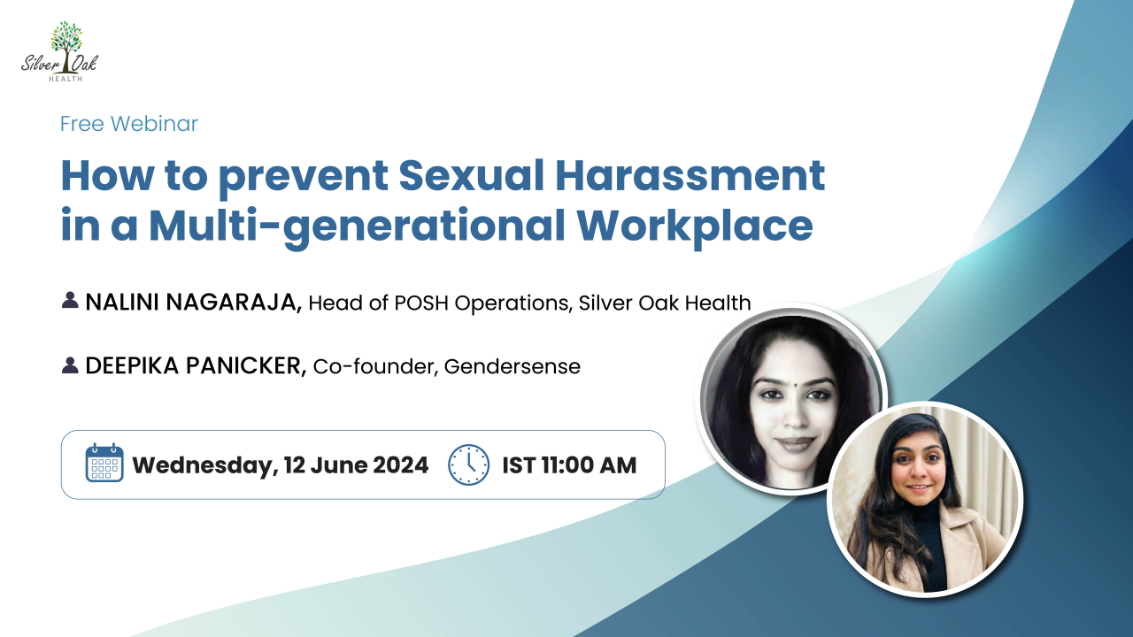 How to prevent Sexual Harassment in a Multi-generational Workplace, Online Event