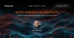Yalantis online event on AI assistants: Elevating employee engagement, L&D, and retention initiatives