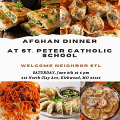 Afghan Dinner at St. Peter Catholic School