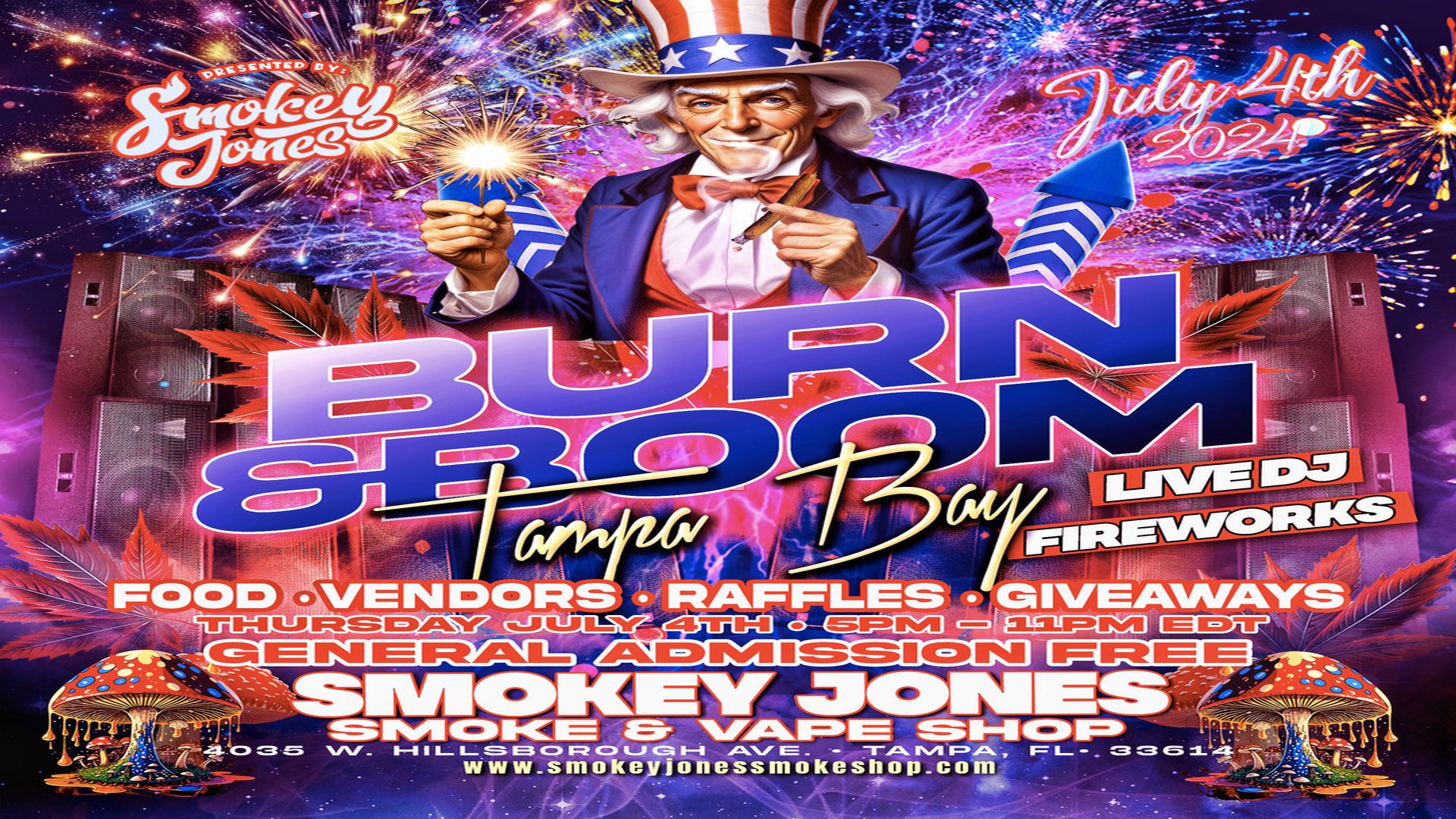 Burn and Boom Tampa Bay, Tampa, Florida, United States