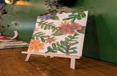 Canvas painting workshop