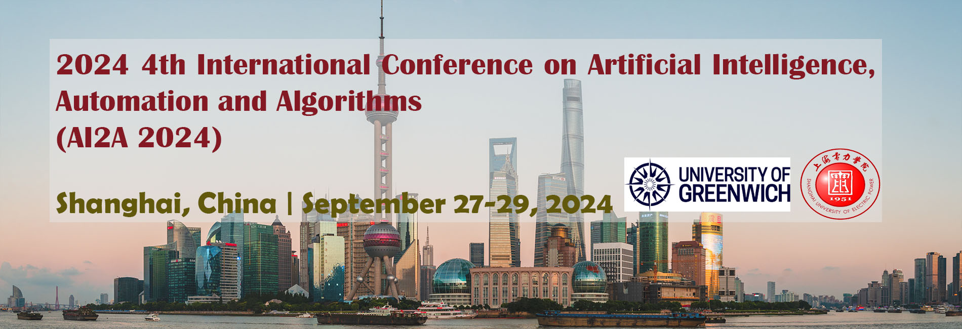 2024 4th International Conference on Artificial Intelligence, Automation and Algorithms (AI2A 2024) -EI Compendex, Shanghai, China,Shanghai,China
