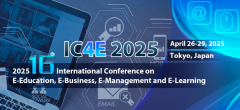 The 2025 16th International Conference on E-Education, E-Business, E-Management and E-Learning (IC4E 2025)