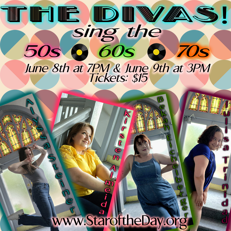 The Divas! Blast From the Past: Songs of the 50s, 60s, and 70s, Emmaus, Pennsylvania, United States