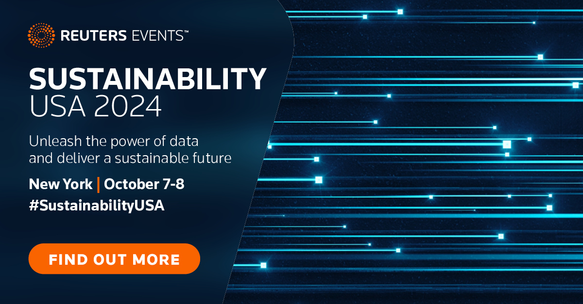 Reuters Events: Sustainability USA 2024, New York, United States