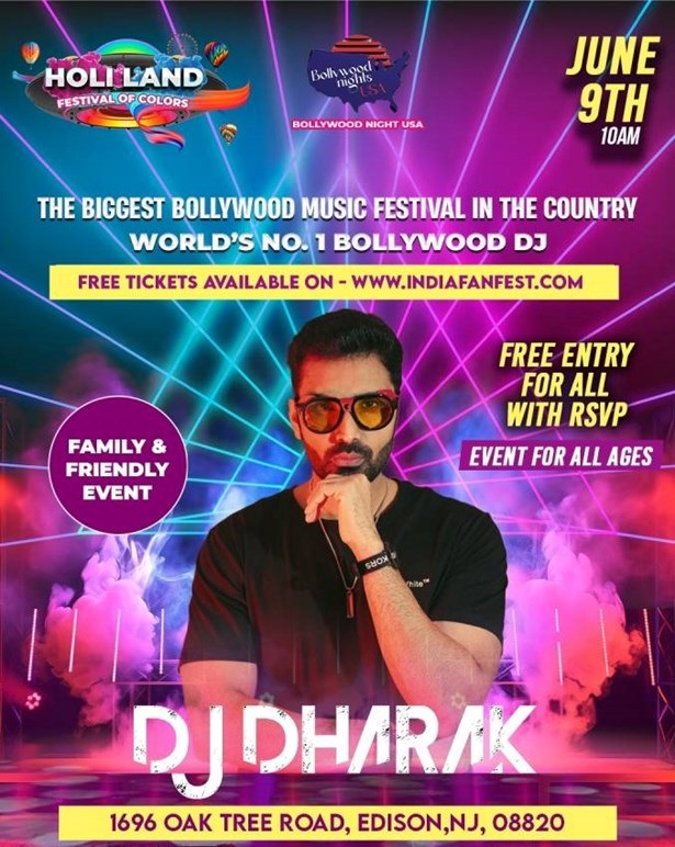 Bollywood Party With World's #1 Bollywood Dj Dharak In Edison - New Jersey, Essex, New Jersey, United States