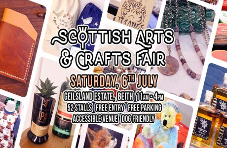 Scottish Arts and Crafts Fair, 6th July - Geilsland Estate, Beith, Beith, Scotland, United Kingdom