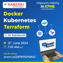 Docker ,Kubernetes & Terraform Online Training In NareshIT
