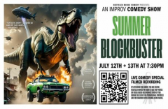 Summer Blockbuster Improv Comedy Show and Live Filmed Recording