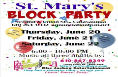 St. Mary's Block Party