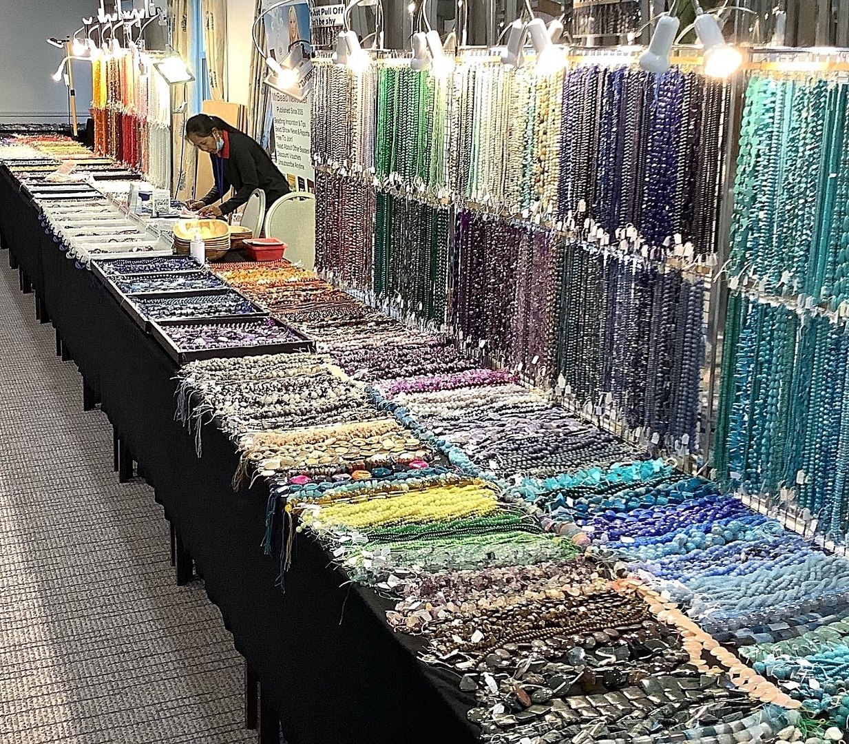 Worcester Bead Fair, Droitwich, England, United Kingdom