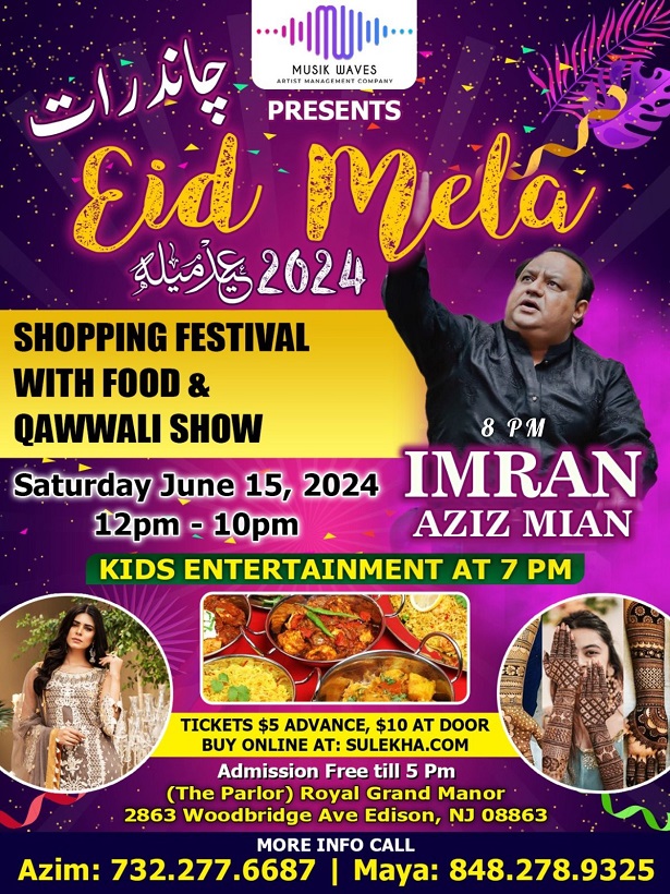 Eid Mela 2024, Essex, New Jersey, United States