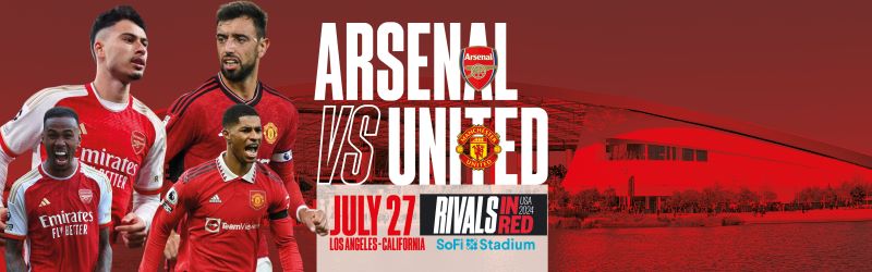 Arsenal VS. Manchester United, Dr,  Inglewood,,California,United States