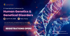 2nd International Conference On Human Genetics and Genetical Disorders