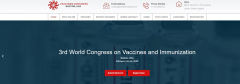 3rd World Congress on Vaccines and Immunization during February 03-04, 2025, which will be held in Boston, USA.