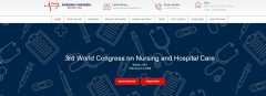 3rd World Congress on Nursing and Hospital Care during February 03-04, 2025 which will be held in Boston, USA.