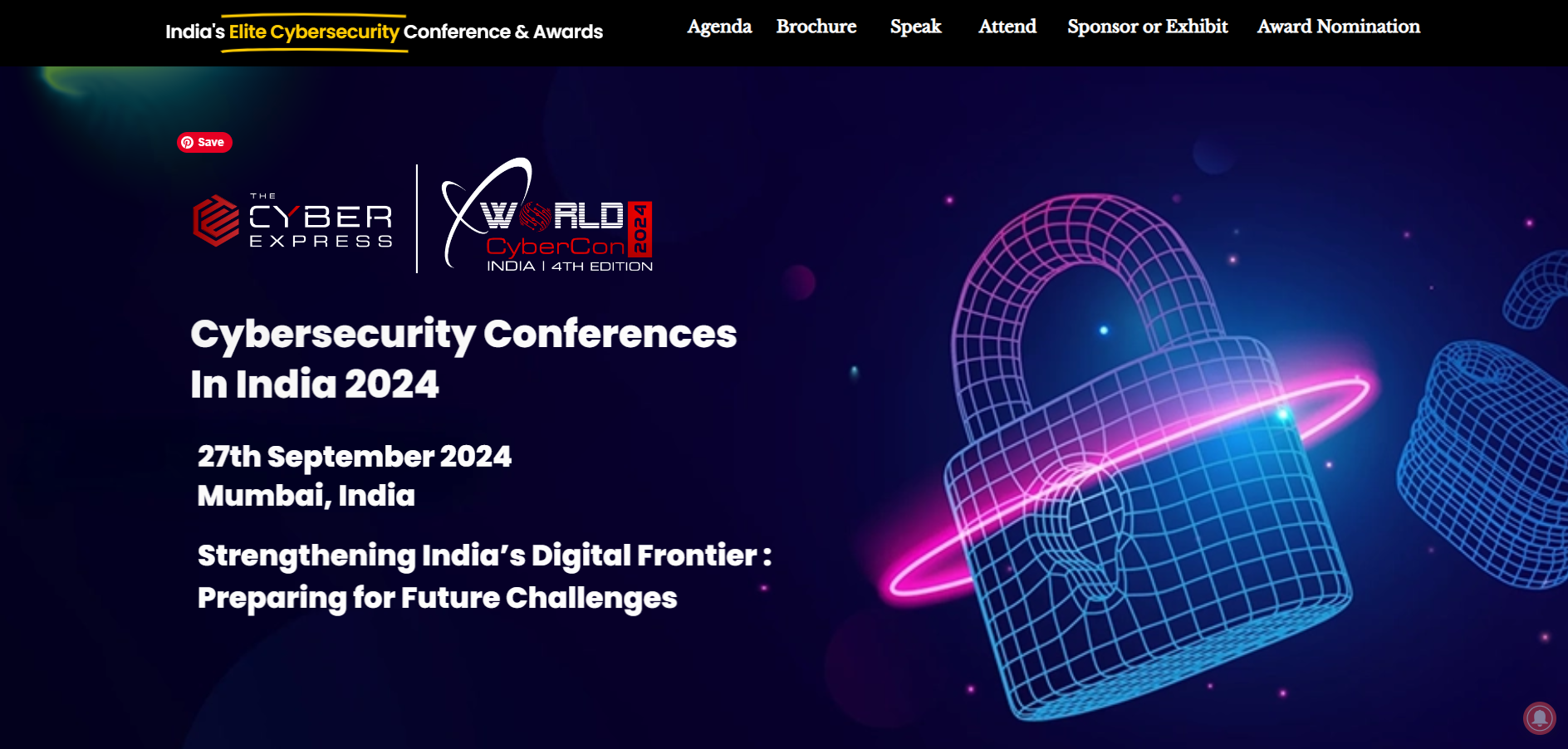 World CyberCon India 2024: 4th Edition, Mumbai, Maharashtra, India
