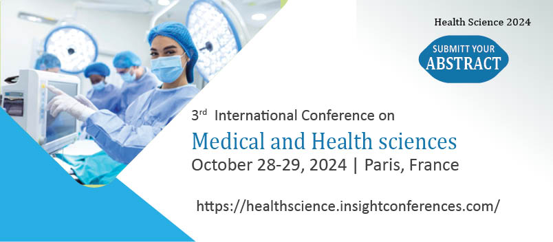 3rd International Conference on Medical and Health Sciences, Paris, France