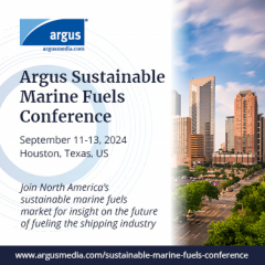 Argus Sustainable Marine Fuels Conference
