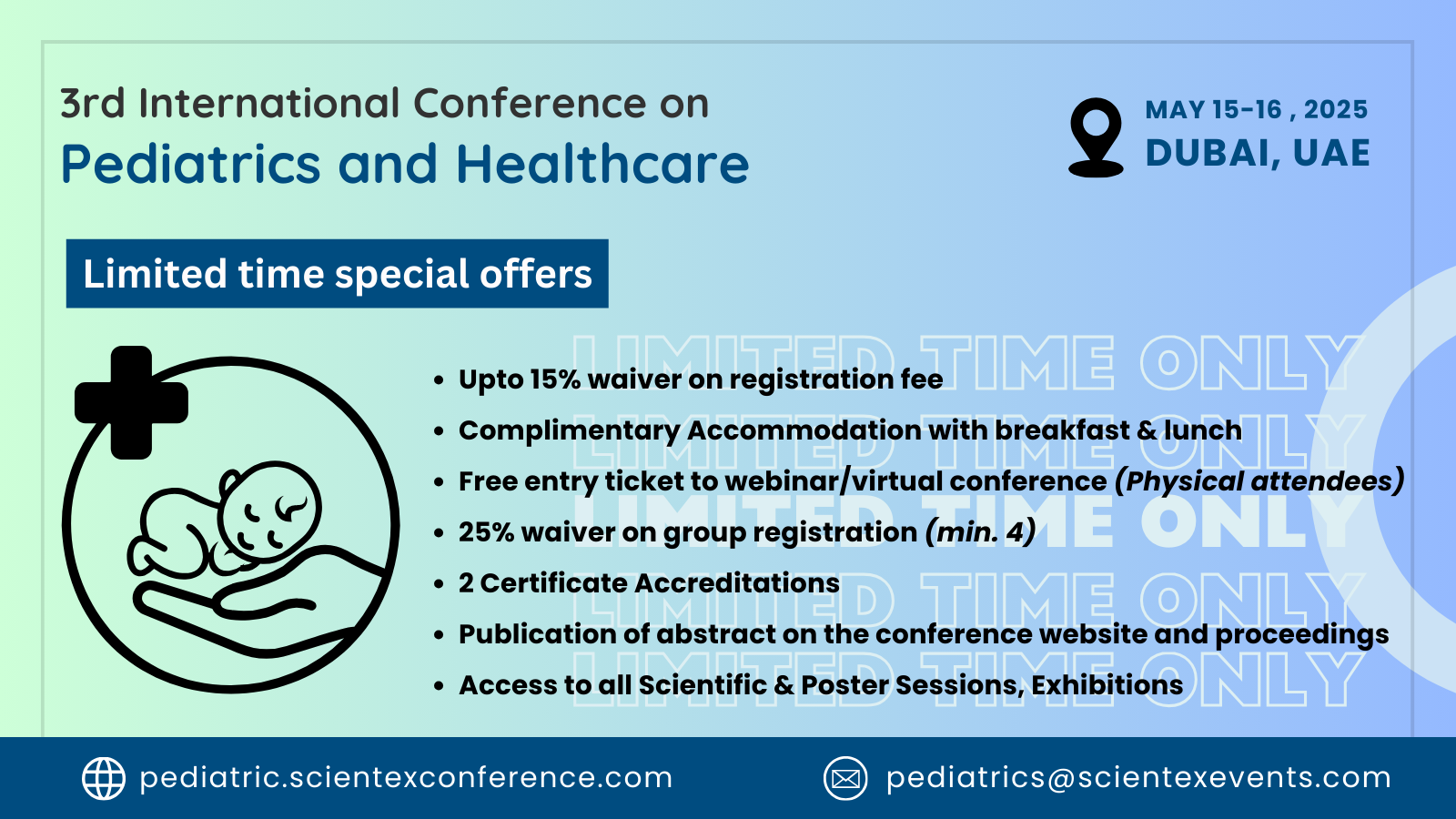 3rd International Conference on Pediatrics and Healthcare, Dubai, United Arab Emirates