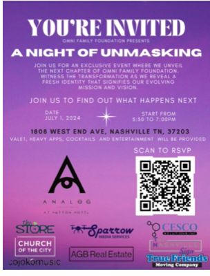 Omni Family Foundation to Unveil New Brand at Exclusive Event, Nashville, Tennessee, United States