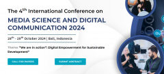 The 4th International Conference on Media Science and Digital Communication 2024