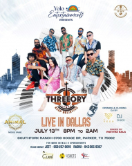 Threeory Band Live Concert in Dallas (Animal Movie Fame)