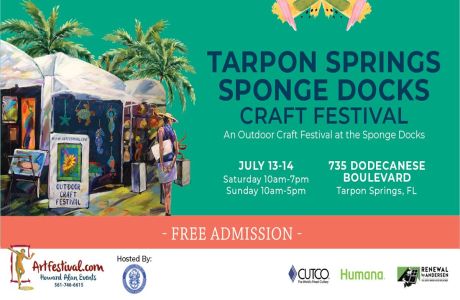 Tarpon Springs Sponge Docks Craft Festival, Tarpon Springs, Florida, United States