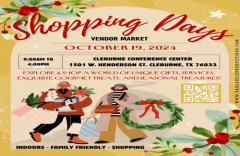 Shopping Days Vendor Market - Christmas