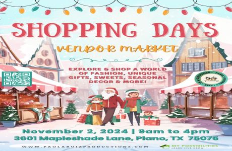 Shopping Days Vendor Market - Christmas, Plano, Texas, United States