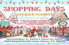 Shopping Days Vendor Market - Christmas