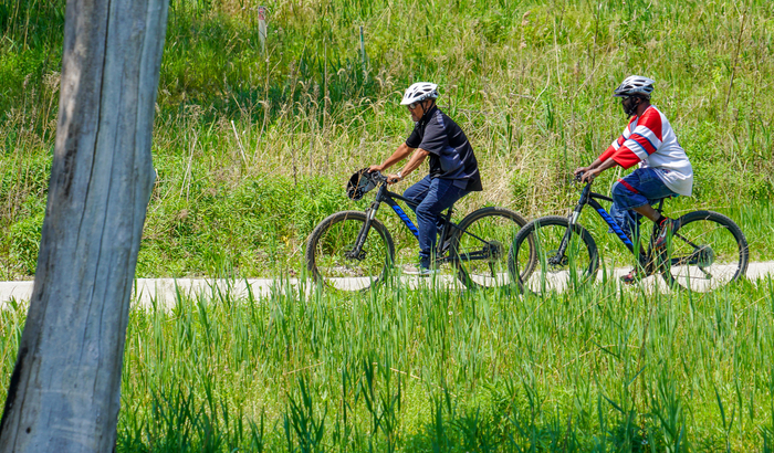 Ride the Trail at Big Marsh Park, Chicago, Illinois, United States