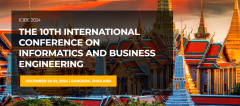 The 10th International Conference on Informatics and Business Engineering (ICIBE 2024)