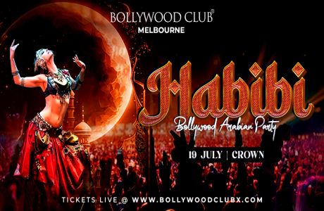HABIBI : The Arabian Bollywood Party at Crown, Melbourne, Southbank, Victoria, Australia