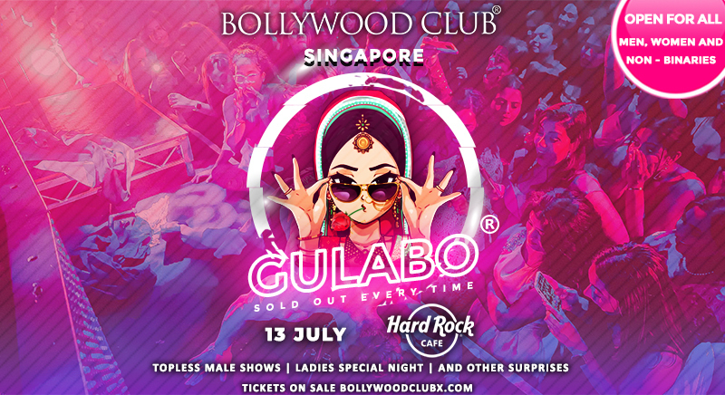 Bollywood Club - GULABO at Hard Rock Cafe, Singapore, Singapore