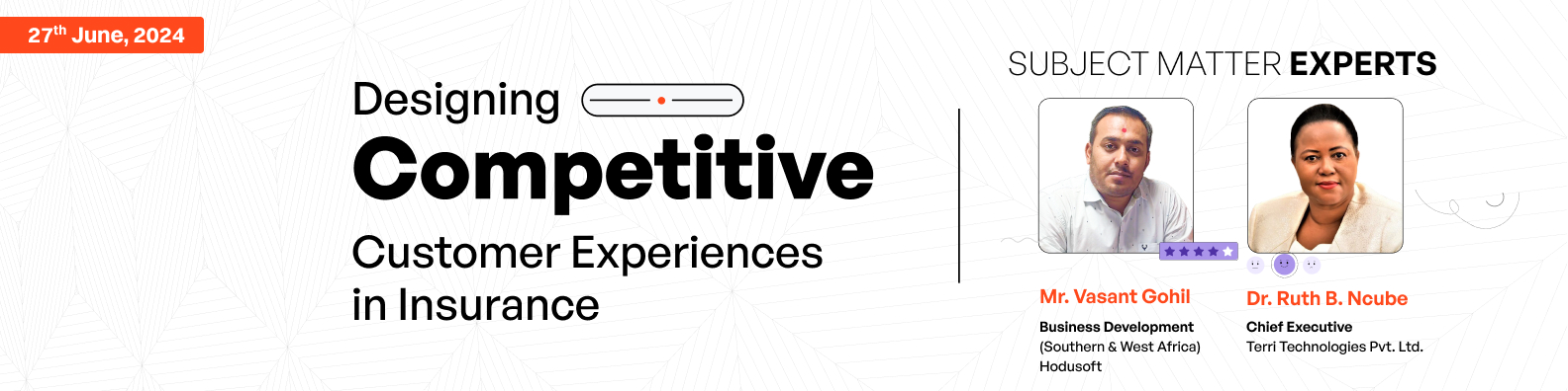 [Webinar] Designing Competitive Customer Experiences in Insurance, Online Event